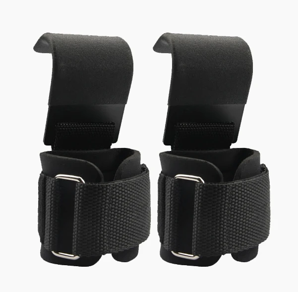 Weight Lifting Hooks Aid with 5mm Neoprene Padding For Weight Lifters And For sports man For Gym