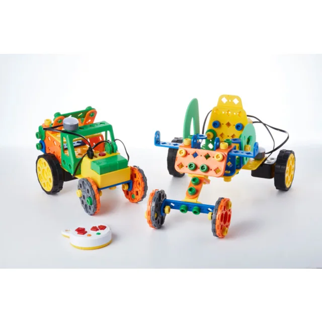 
High Quality UARO MOVING Assembly Toy Motor Remote controller Battery case Buggy Car Toy Product Made in Korea 