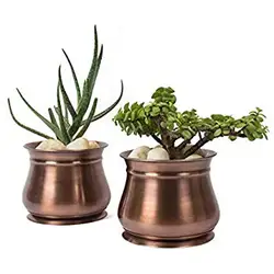 2021 Modern Design pots Home And garden flowerpot shaped Clay Ceramic Flower Pots & Planters manufacture from india