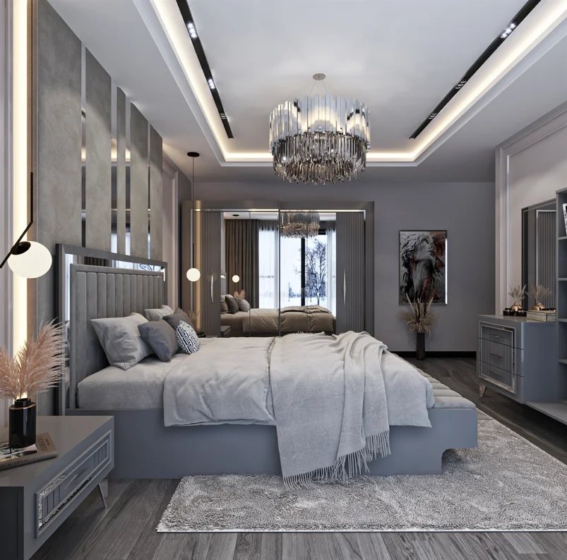 Hotel Suites Bedroom Sets Custom Furniture Luxury Star  Customized Wood Style Packing Modern Sales