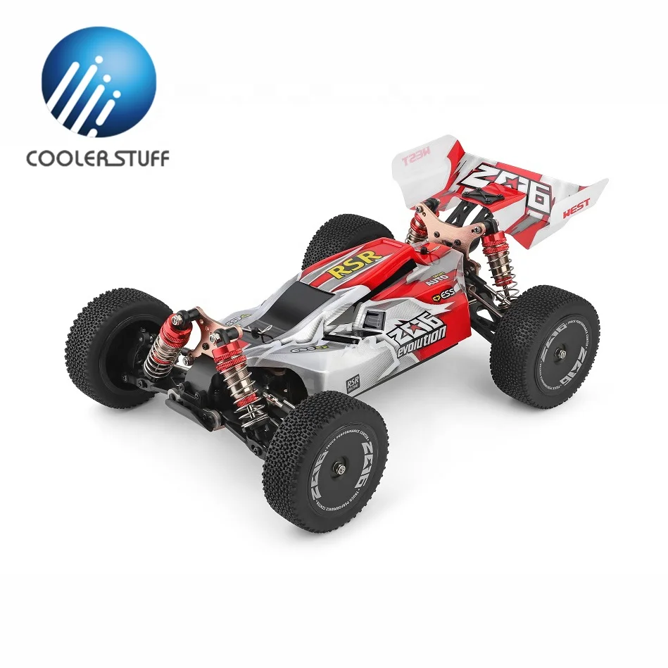 Coolerstuff Wltoys 144001 1:14 R/C гоночный автомобиль из сплава, королер радиоуправления 60 км/ч, внедорожник, Электрический полноприводный Радиоуправляемый грузовик 4X4, игрушка-багги