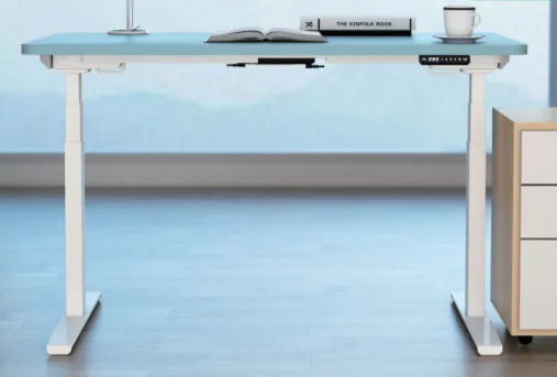 Kaidi Electrical Height Adjustable Sole Table with KDZT017B-2 Column KDTJ033B Frame KDF005C-3 Foot KDDY094 Control Box