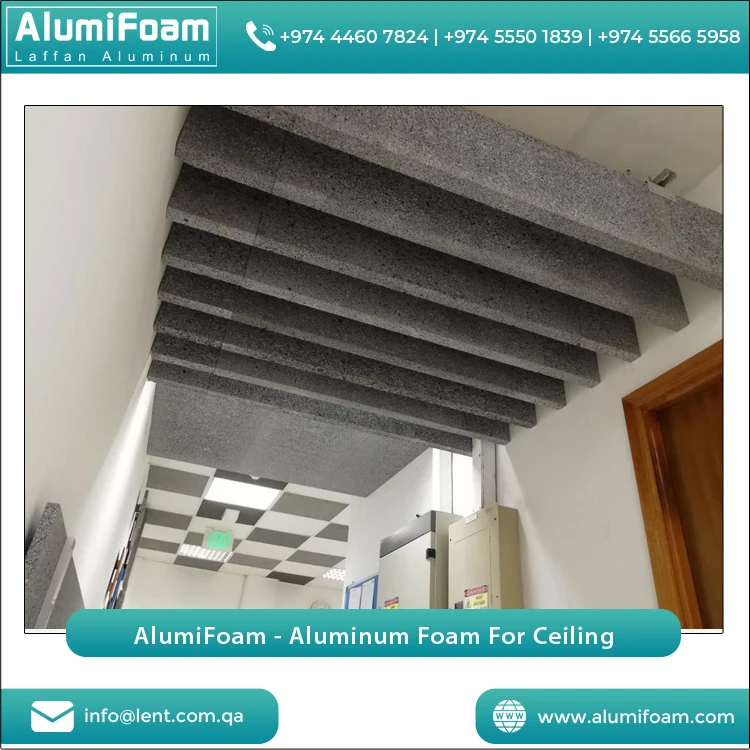 Best Quality Ultra Light High Quality Aluminum Foam Wall Panel for Ceiling from Qatar Manufacturer