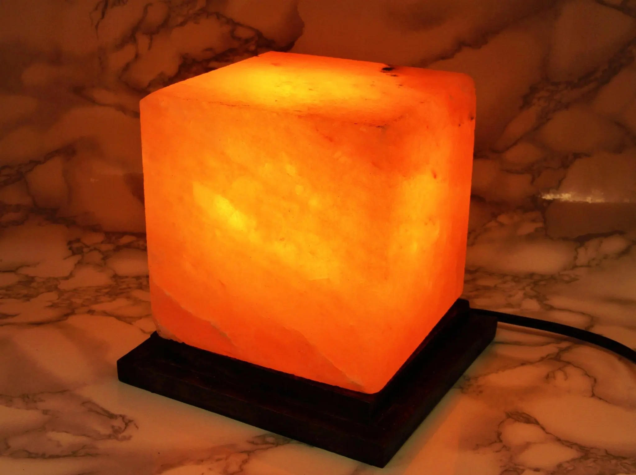 Himalayan Salt Lamp Pink Orange Natural Medium Size Hand Carved Crystal Rock Salt Lamp Night Light for bedroom Table OEM