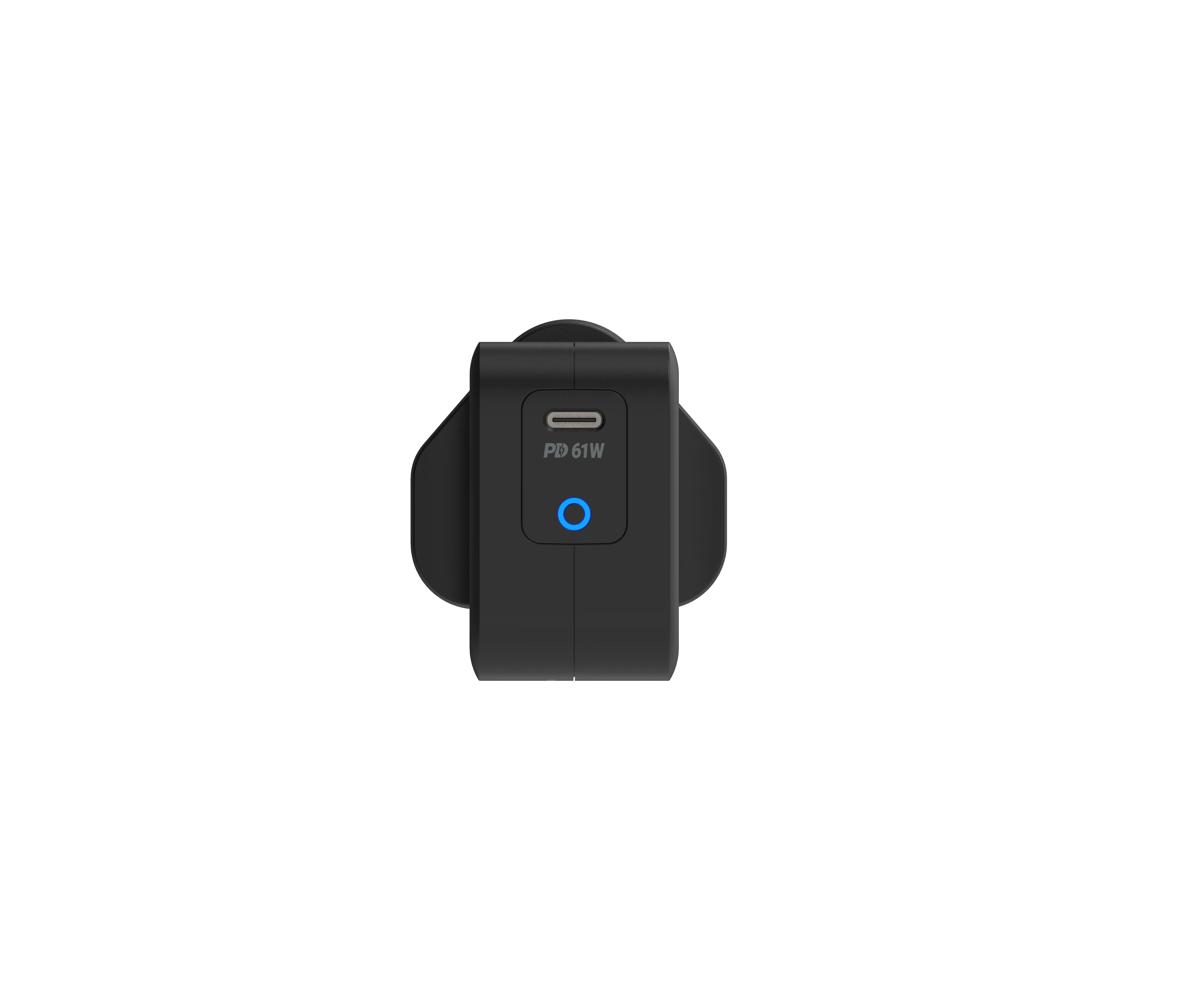 Powerology ультракомпактный 61W PD Ган зарядное устройство включает в себя 2 м/6.6ft USB-C для кабеля подходит macbook pro и других подобных