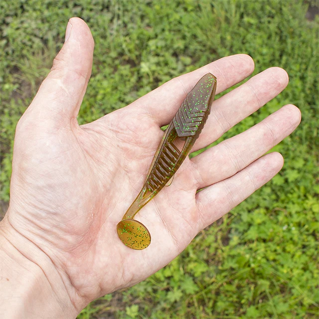 Shaman VibroMaxx, 120mm, Weight 9g, 3 pcs/pack, Color 010 Soft Plastic Baits Silicone Fishing Lures