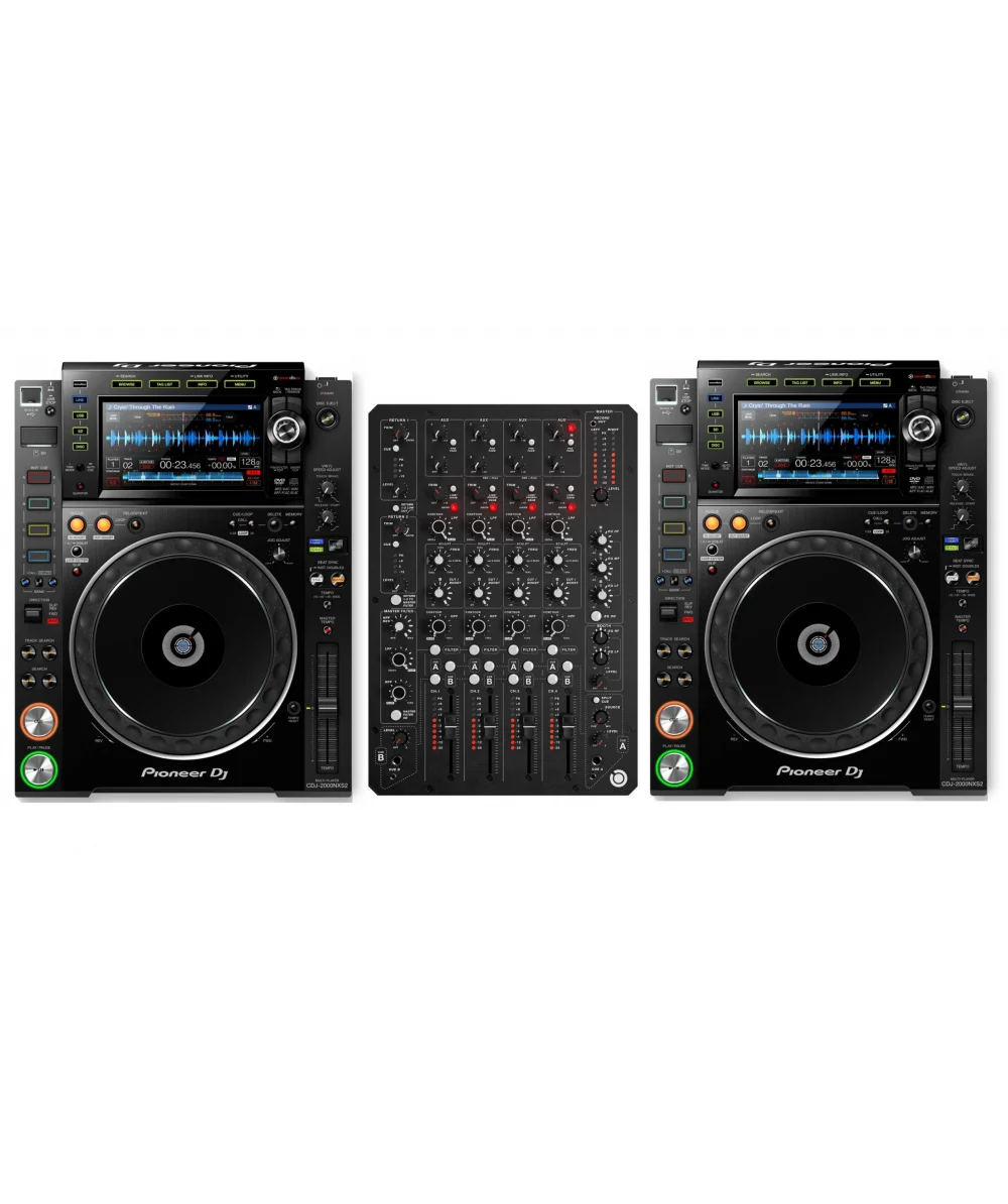 Новые и неиспользованные пионер ди-джей CDJ-2000 NXS2 + playdifferently модель 1 4 смеситель комплект