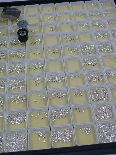 Loose Synthetic Polish Diamonds CVD Lab Grown Diamond Star Melle Diamonds With Best Price From India