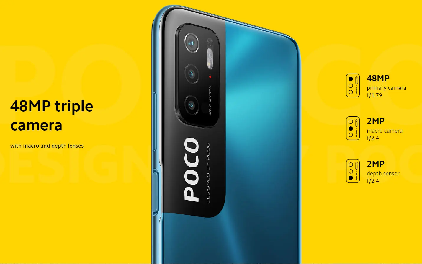 
Mi Distributor POCO M3 Pro 5G 4GB+64GB 6.5