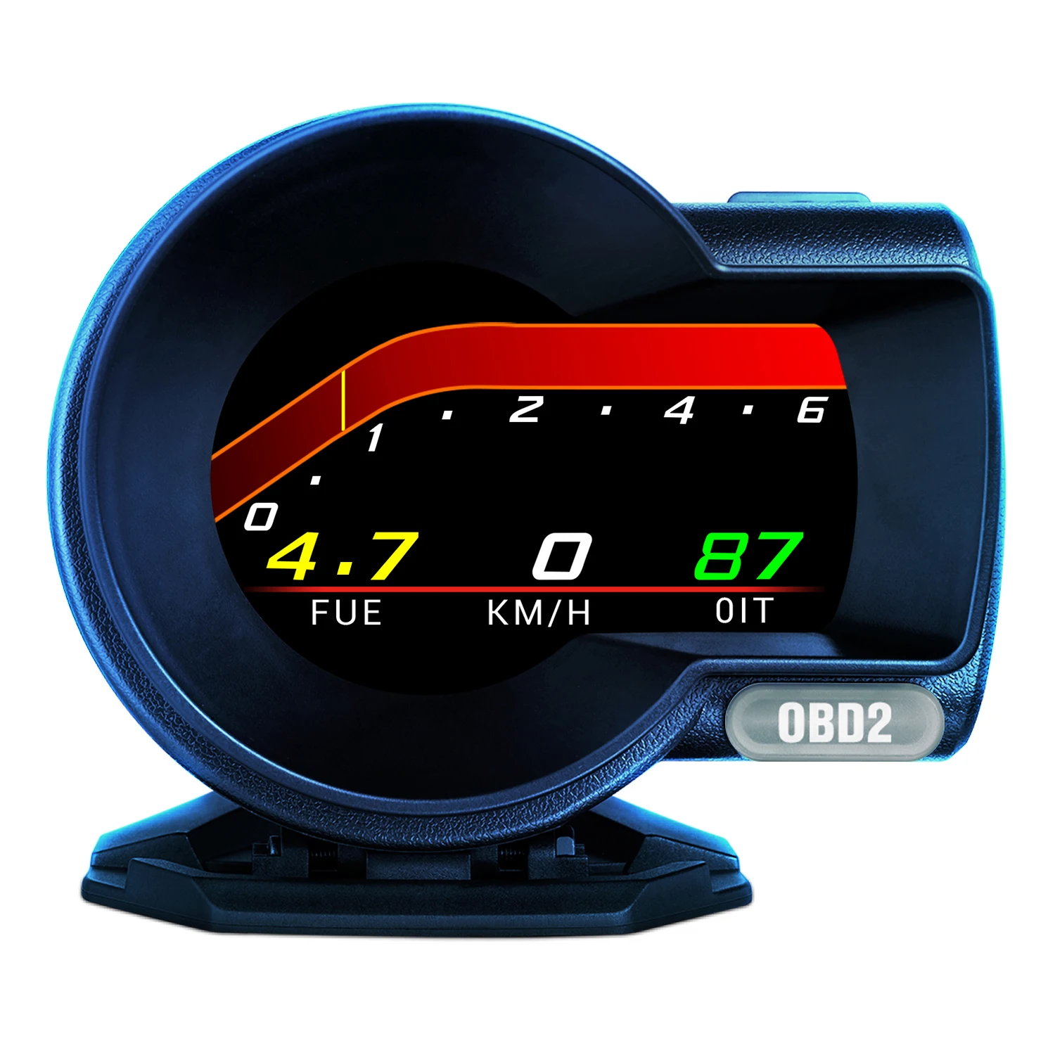 F8 PLUS OBD2 + GPS auto meter OBD2 Gauge car head up display hud obd2