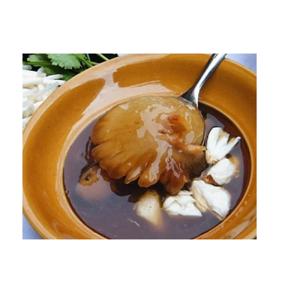 The Best Premium Quality of Gold Shark Fin Soup Halal Canned Seafood from Thailand