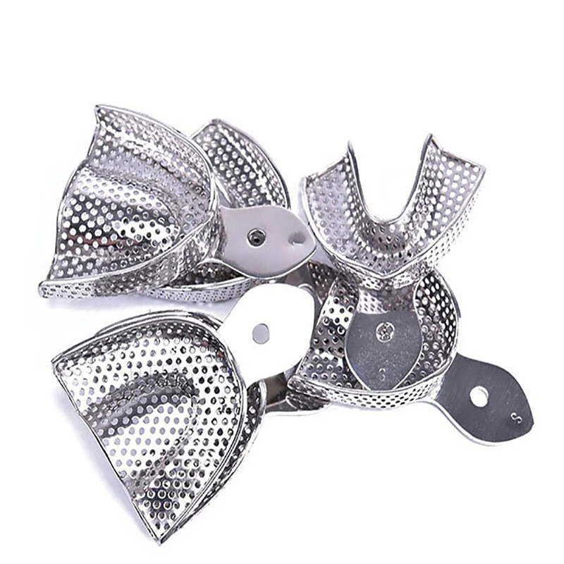 
Full Set Medical Dental Impression Trays Stainless Steel Dental Composite Implant Instruments Kit With Black Coated 