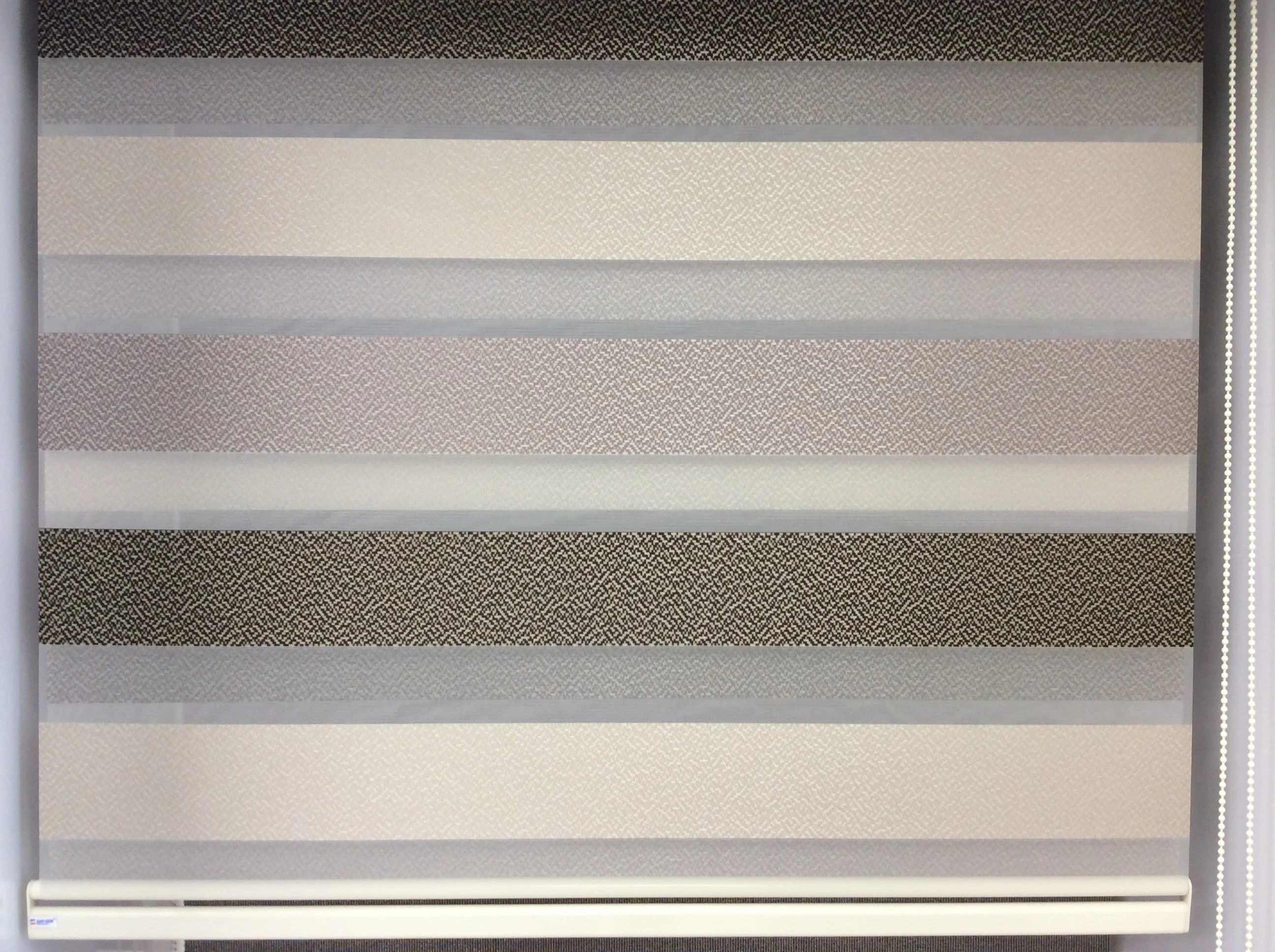 high quality zebra roller curtain combi blind striped shade sheer and privacy shade