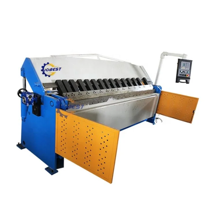 Heavy Duty Sheet Metal Bending Machine  CNC Hydraulic Folding Machine For Metal Pan And Box