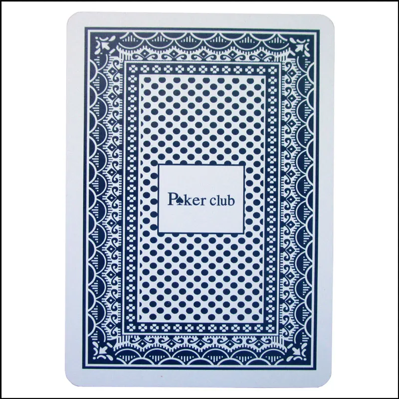 Модные Качественные Персонализированные Роскошные черные пластиковые игральные ПВХ покерные карты