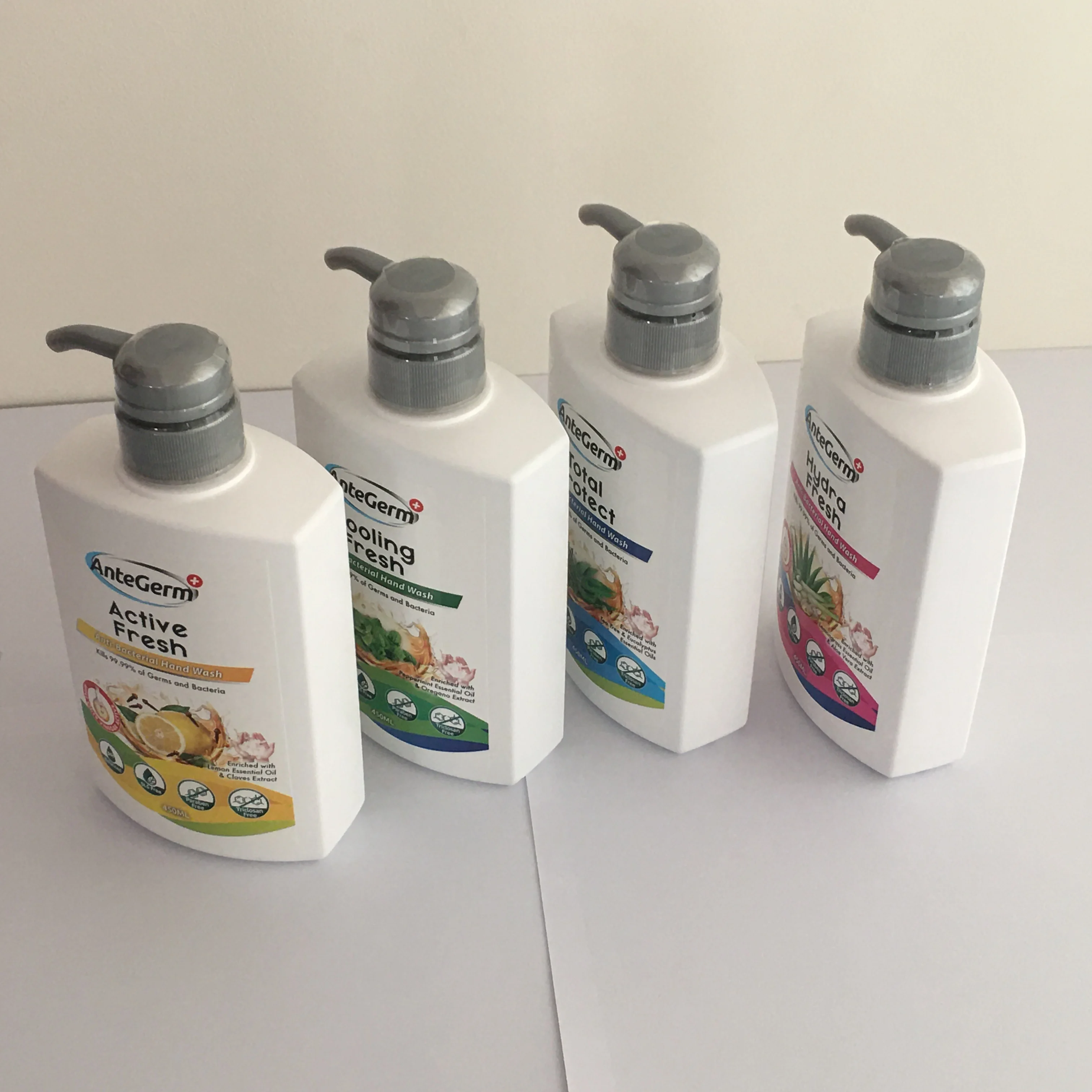 Malaysia OEM Active Fresh Hand Shampoo 450ml Liquid Gel for Reenergized and Rejuvenated