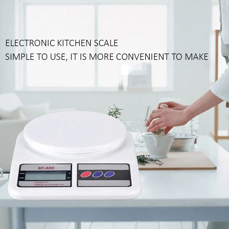 Лучшие оптовые продажи новые пластиковые водонепроницаемые цифровые весы для еды кухонные