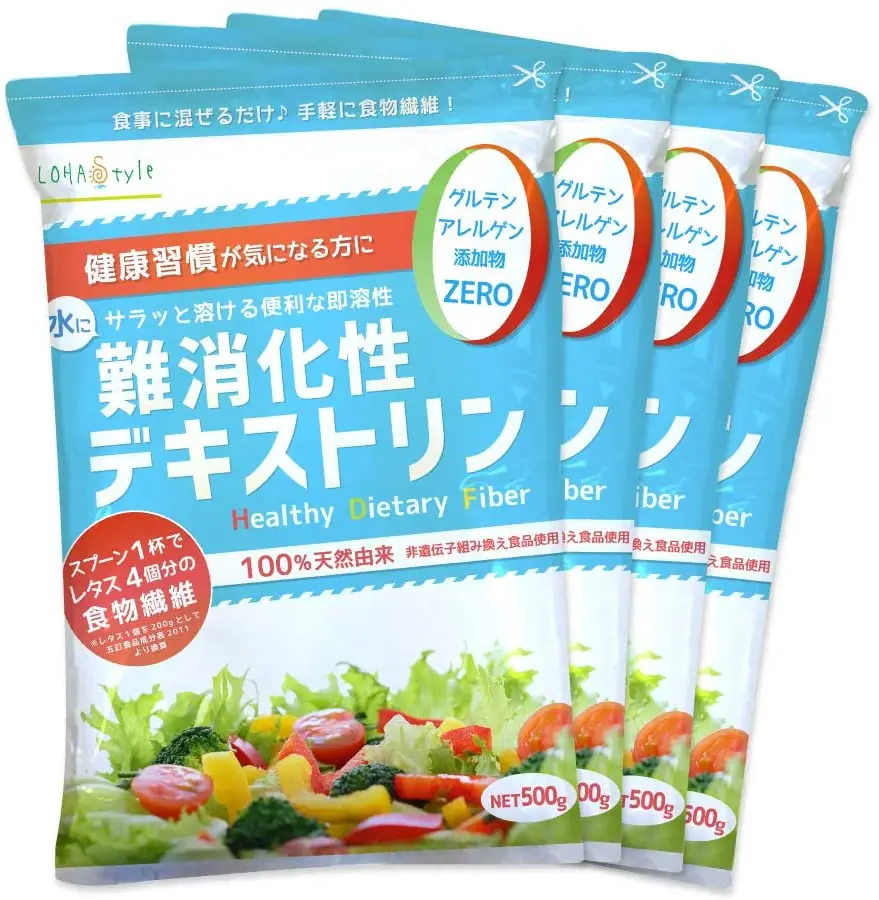 White indigestible Dextrin fiber powder essential for sugar control