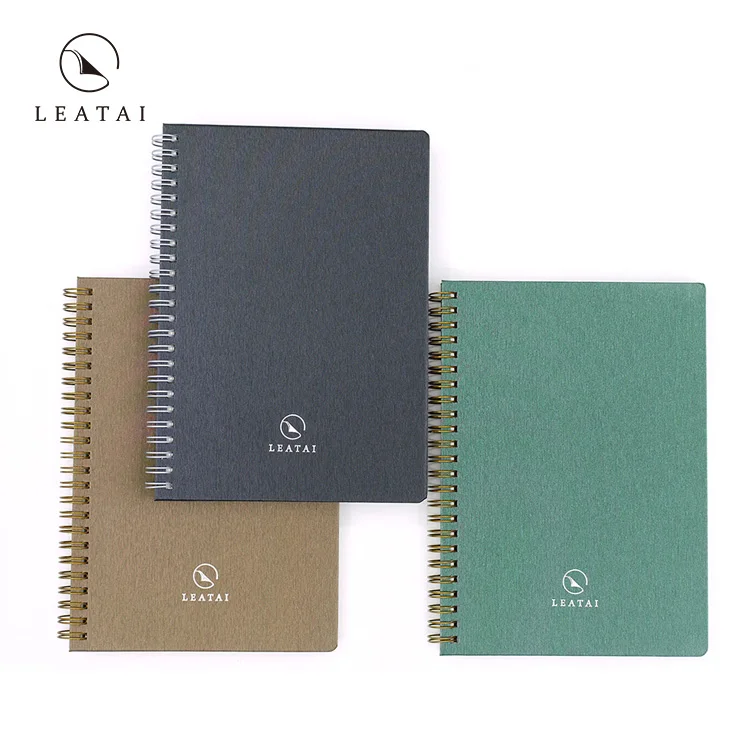 Promotional loose-leaf ruled spiral notebook