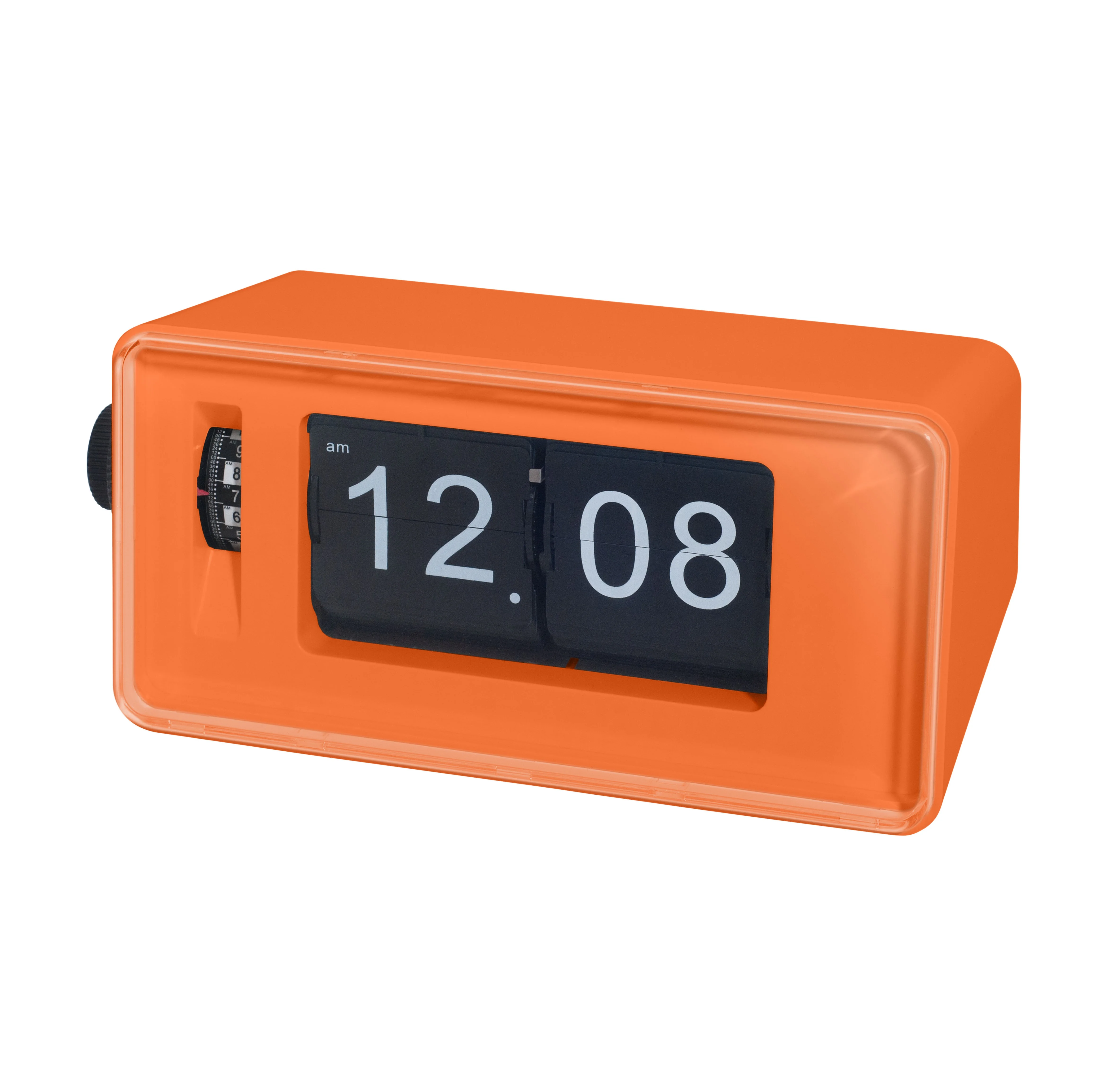 Ретро деревянное радио с откидной часовой радио с будильником