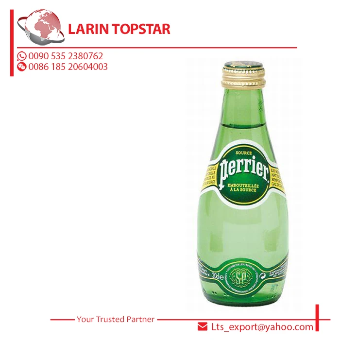 
Perrier Natural Sparkling Water Glass And Plastic Bottles And Can/perrier citron 20cl 