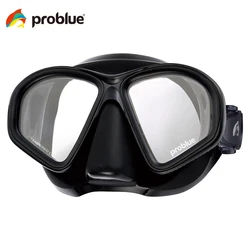 problue MS-285B Lightweight underwater diving mask for  freediving suitable Asian