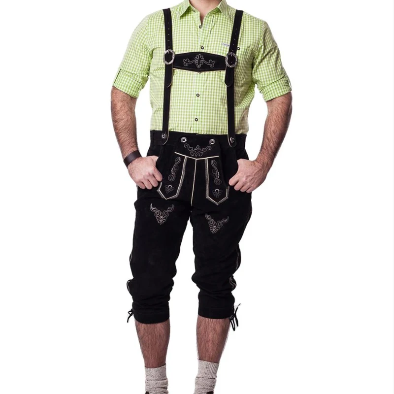
German Bavarian Oktoberfest Trachyte Lederhosen Short 