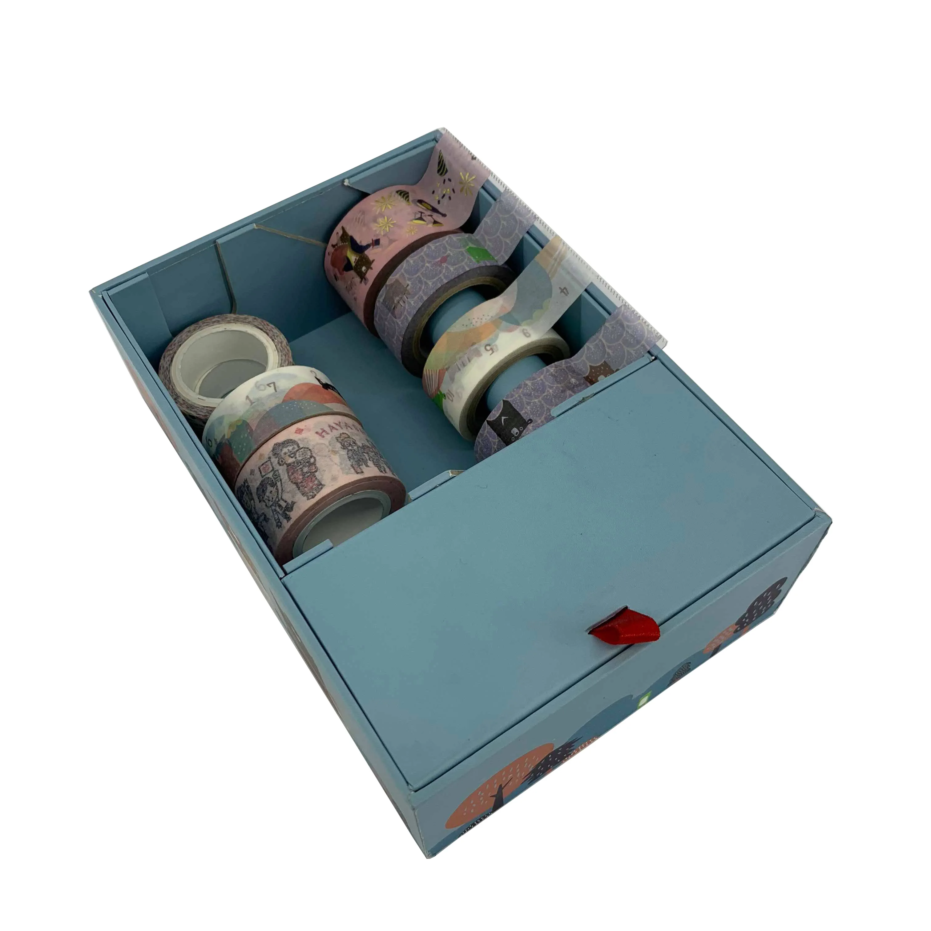 
Animal Cartoon Desk Organizer fot Washi tape Cutting Cutter 