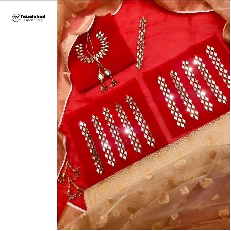 Индийское вечернее платье Readymade из органзы шелковая ткань вышитая вечерняя одежда с органзой для женщин