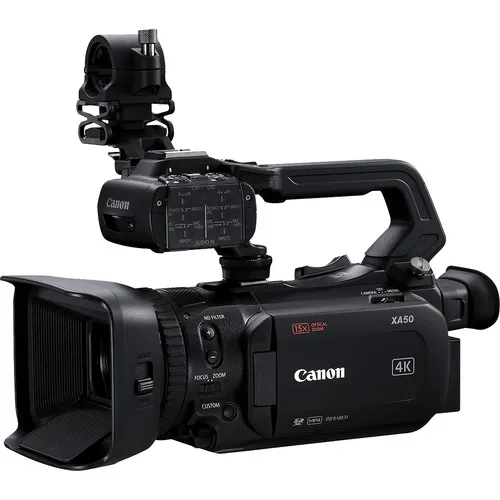 Best Quality XA50 4K Professional Camcorder with Dual-Pixel Autofocus, Black