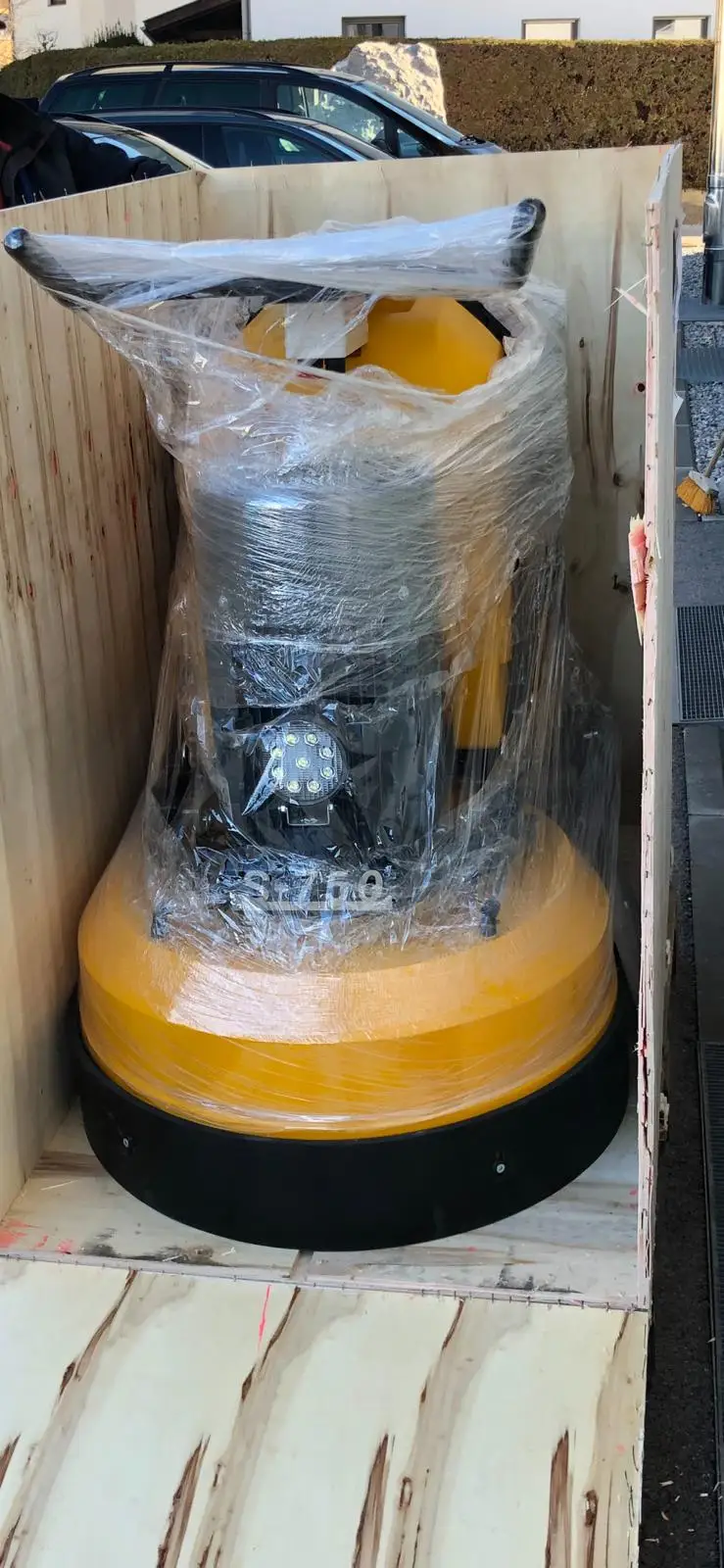 S750 220V/380V/480V 3 Phase Planetary Concrete Floor Grinder Marble Polisher