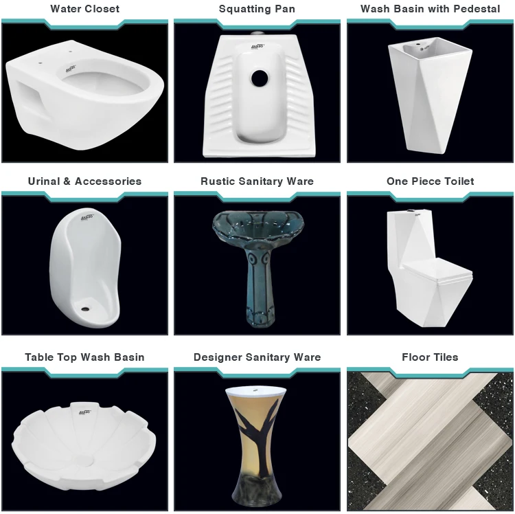 Wholesale Selling Supreme Quality Asian Dual-Flush Ceramic Water Closet Toilet at Minimal Price