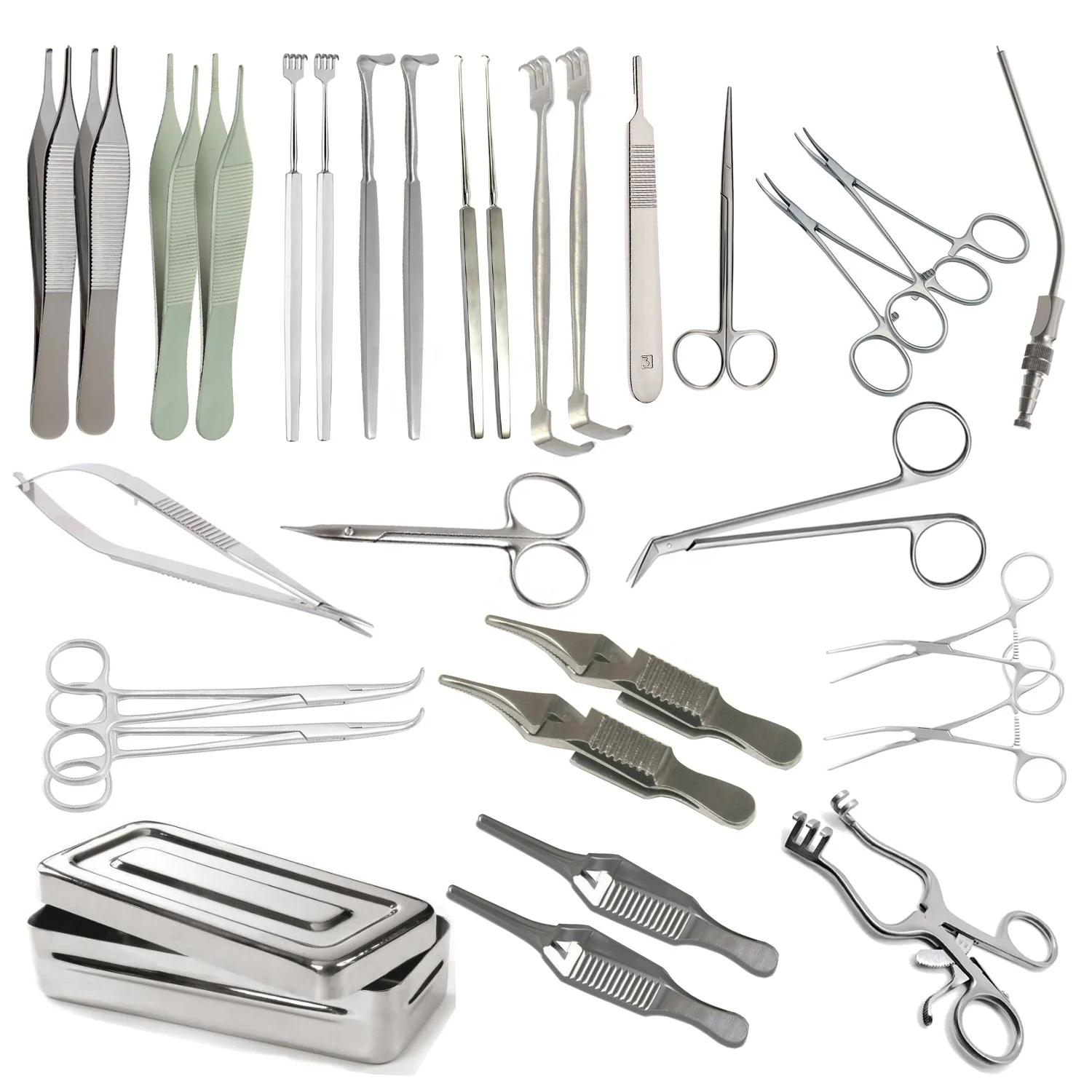 AV Fistula Set of 30pcs for Arteriovenous Surgery, AV fistula Surgery Set Arteriovenous Fistula Instruments Surgical Instruments