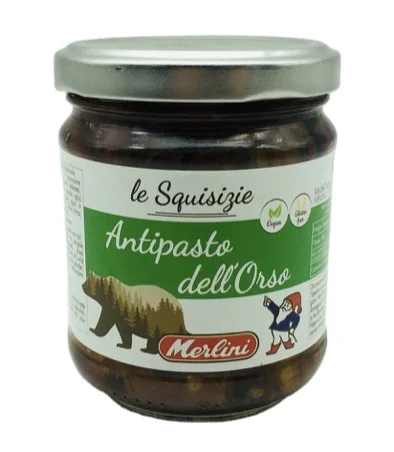 Orso Made in Italy 190g Canned Mixed Vegetables Preserved in Jars,others Preserved in Oil Antipasto Dell 0.19 Kg Steamed Salty (11000000540492)