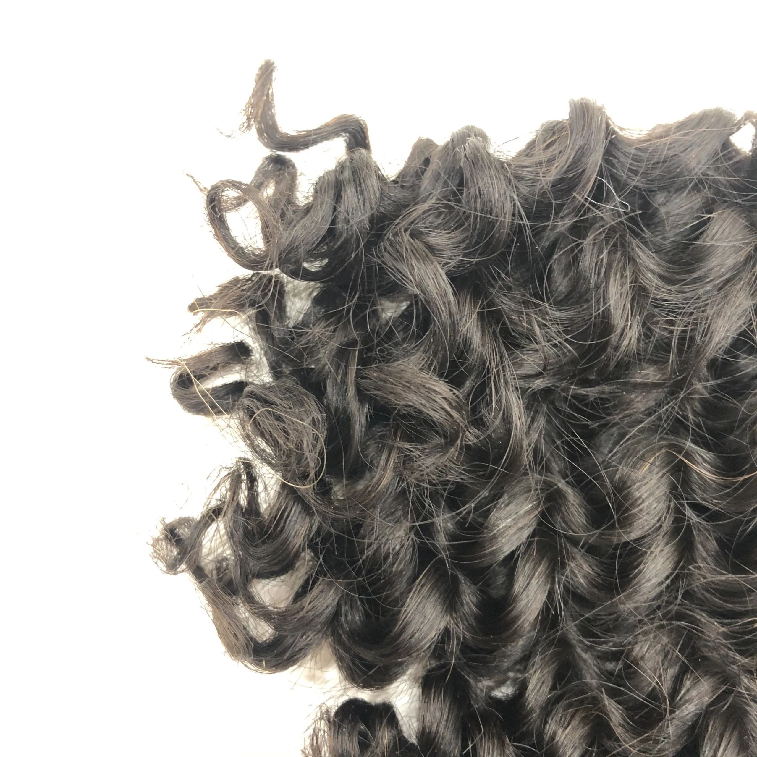 Королевский вьетнамский плотный кудрявый уток волос лучшего качества сырье для кутикулы натуральные волосы 100% натуральный цвет очень Шелковый и мягкий