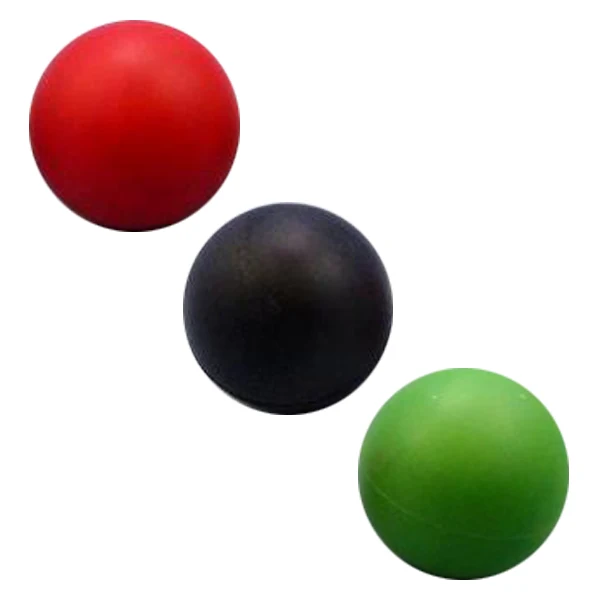 Soft to Firm Rubber Spiky Yoga Fascia Massage Lacrosse Balls for Deep Tissue Massage Therapy