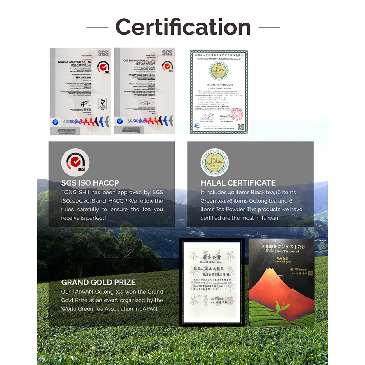 5 Stars Four Season Oolong Tea with Aluminum Bag