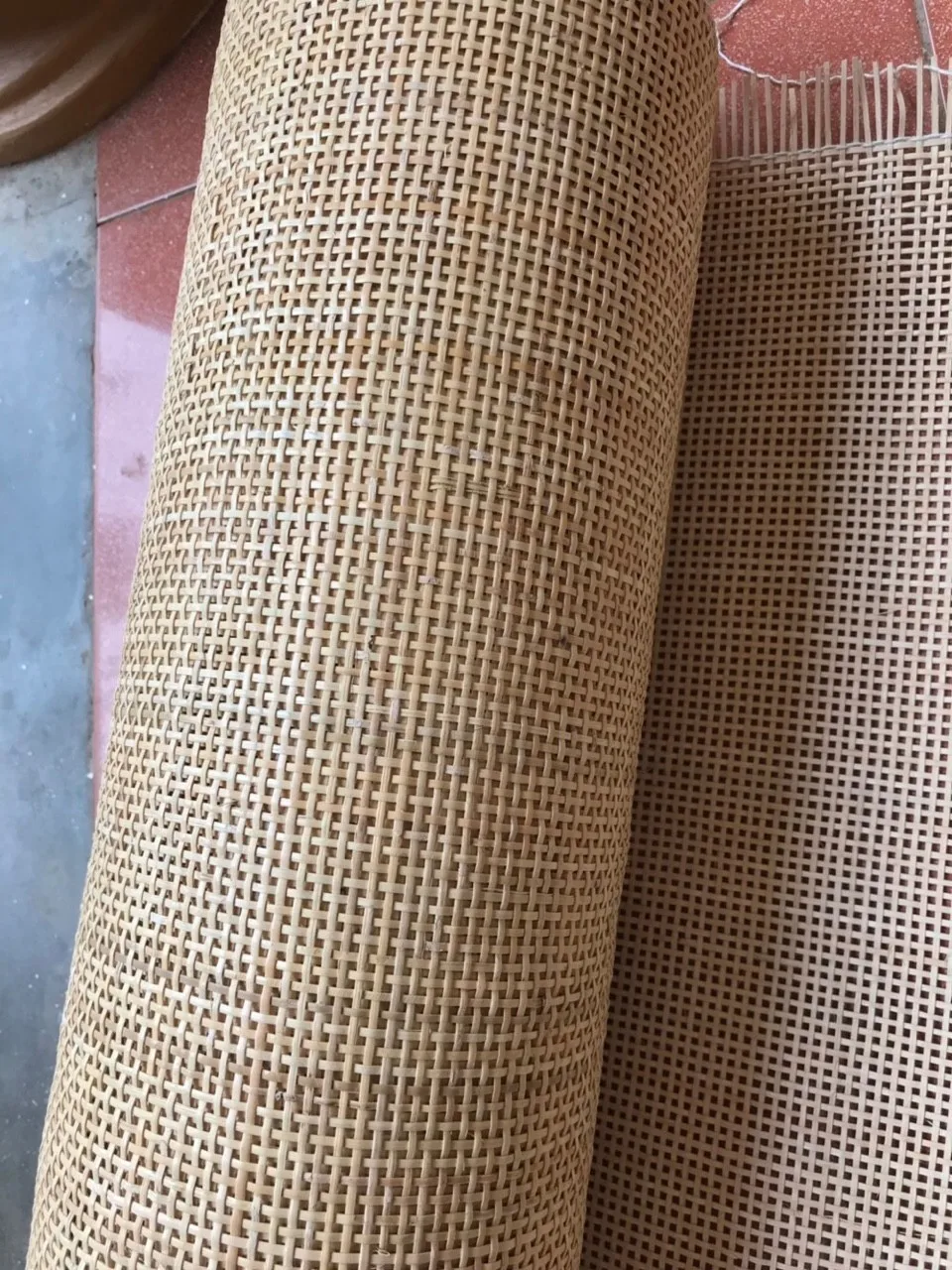 WEAVING RATTAN CANE WEBBING  - NATURAL RATTAN ROLL/BLEACHED RATTAN ROLL FROM VIETNAM Ms Rosie :+84 974 399 971 (WS)