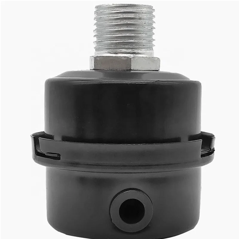 Air Compressor Parts Metal Air Compressor Intake Filter Noise