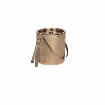 Best Selling Home and Kitchen Decorative round Bucket Fancy Design Metal Ice Bucket with Handle for Water Usage