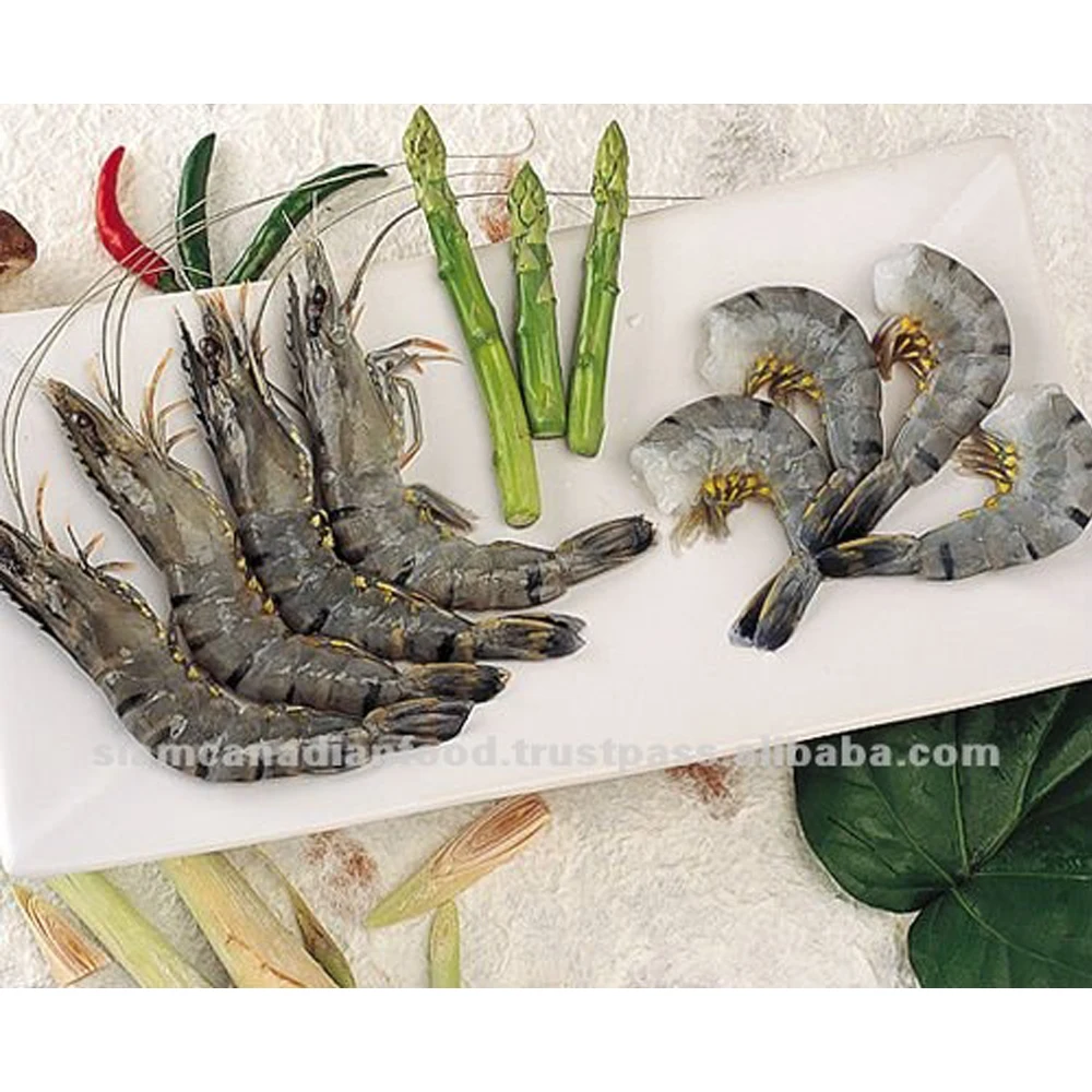 
Raw Black Tiger Shrimp (Shellon) 