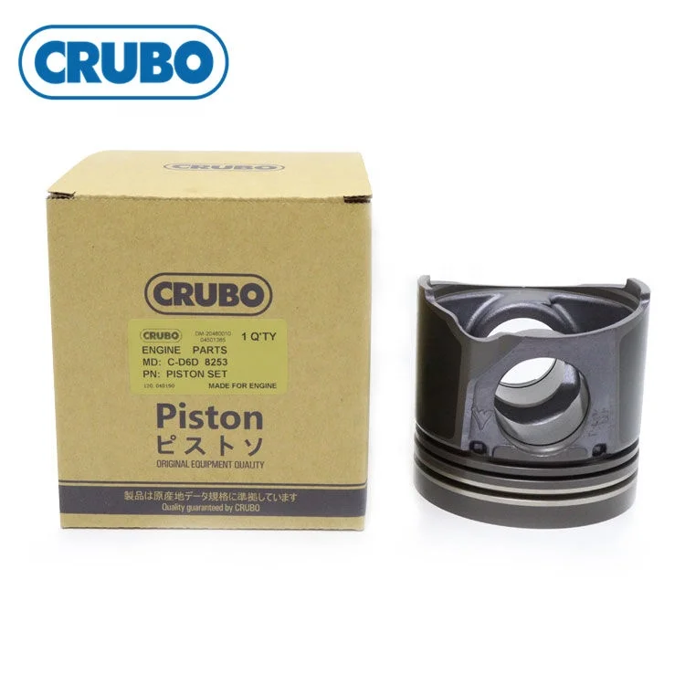 High quality engine parts Deutz D6D Engine Piston for EC210 EC210B Excavator