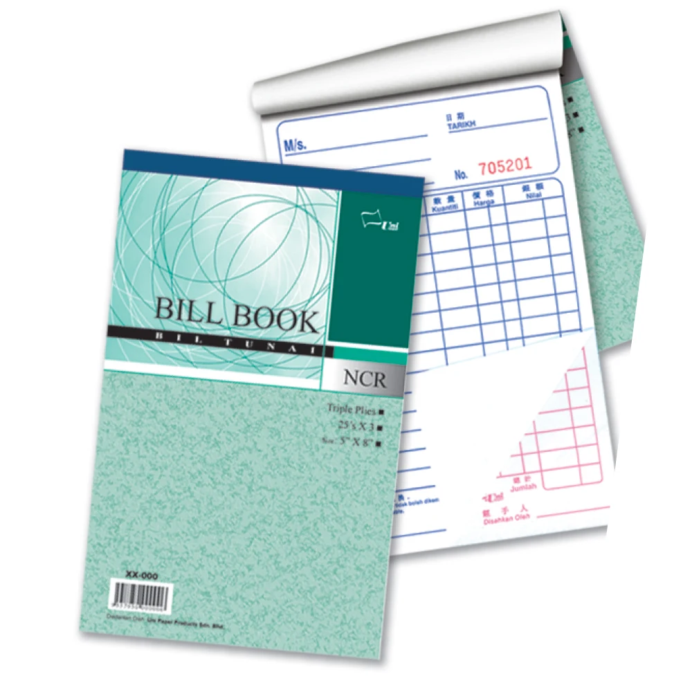 Carbonless Bill Book Bill Receipt Book Carbonless Paper Book