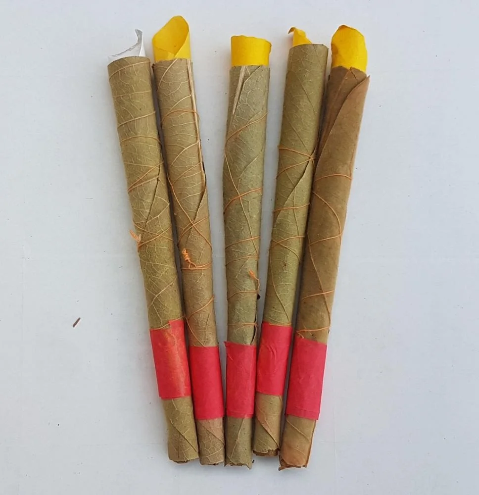 Cordia and coromandel Natural leaf rolls Lemon Haze Terpenes infused pre rolled blunts with Indica sativa terpenes boosters