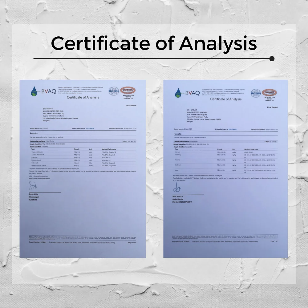 GMP ISO стандарт бренда Habel травяной экстракт мгновенного кофе стимулирует секрецию гормона кофейный порошок