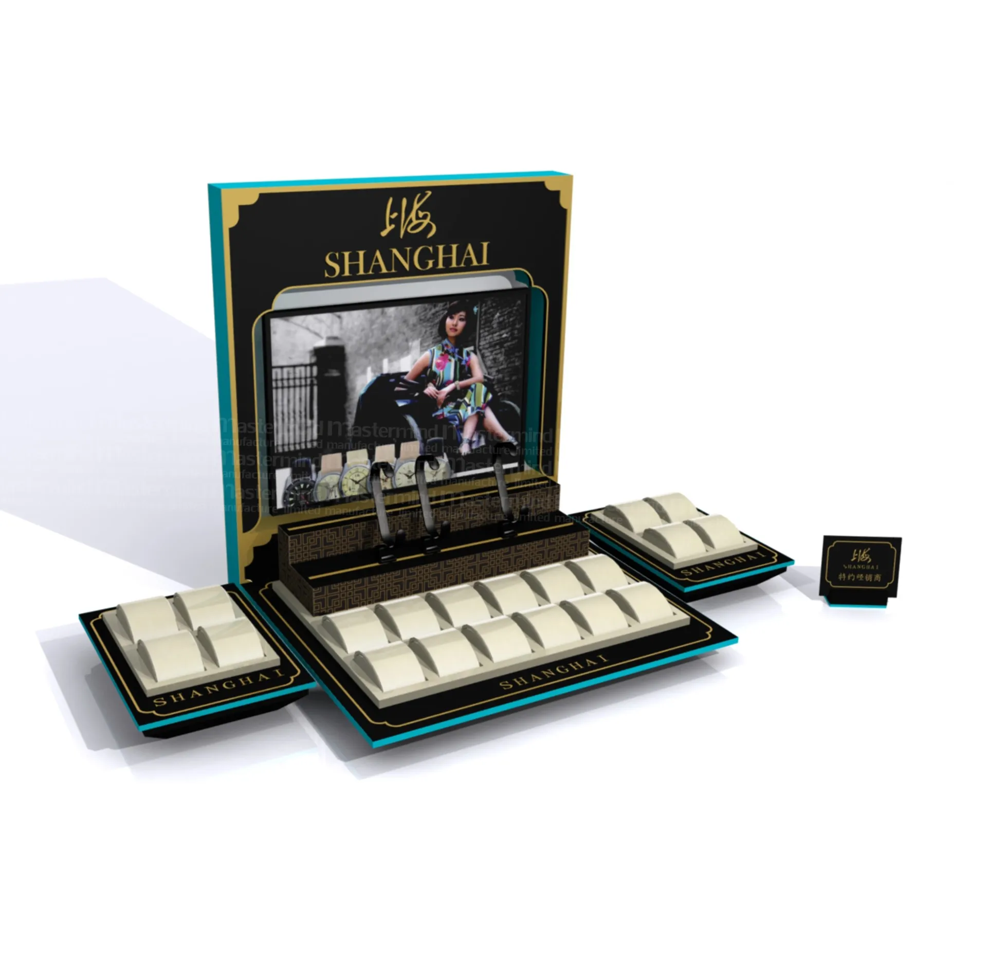 Classic POS Display for Luxurious Brands