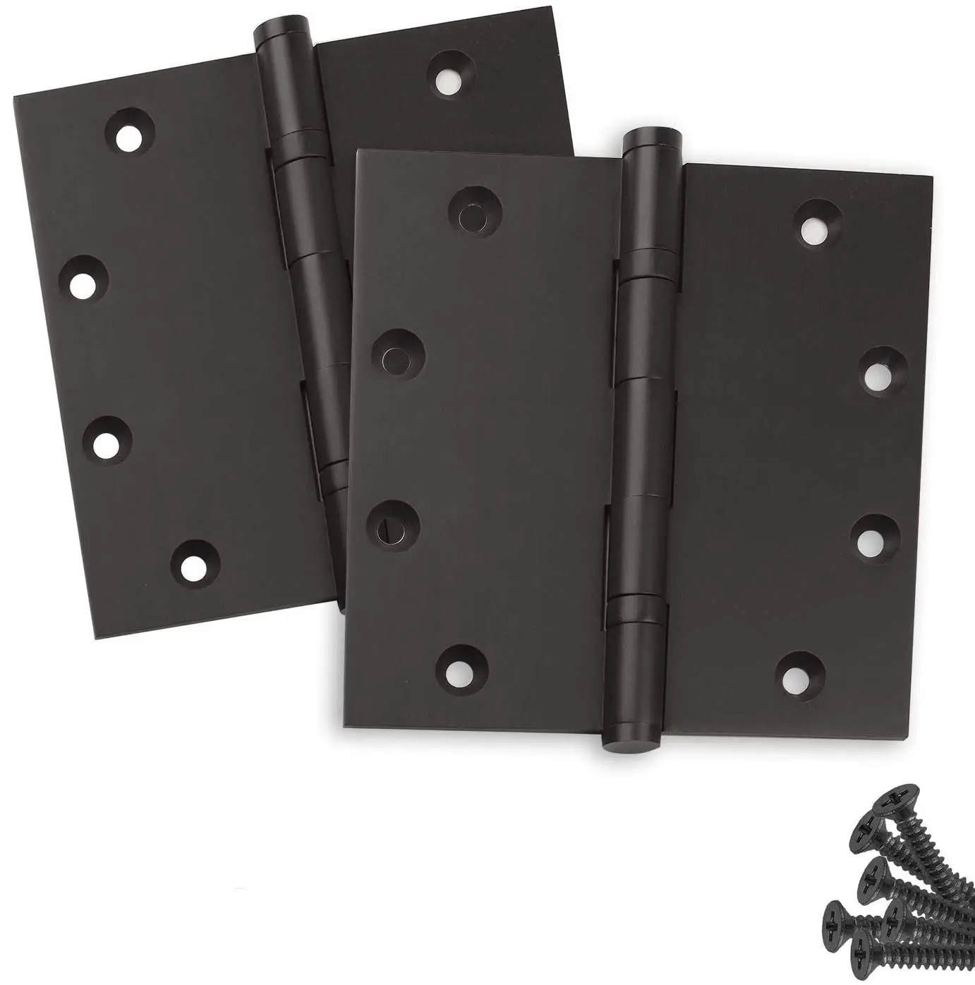 
 5 дюймов x 5 дюймов x 3,7 мм ORB маслонарезной Бронзовый US10B 0,146 дюйма манометр коммерческий архитектурный дверной стальной шарнир  