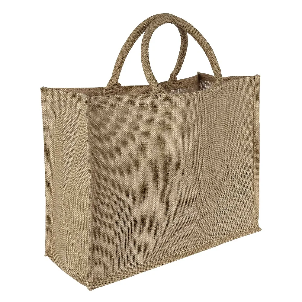 Wholesale Price 100% Nature Hessian Jute Shopping Bag from Bangladesh
