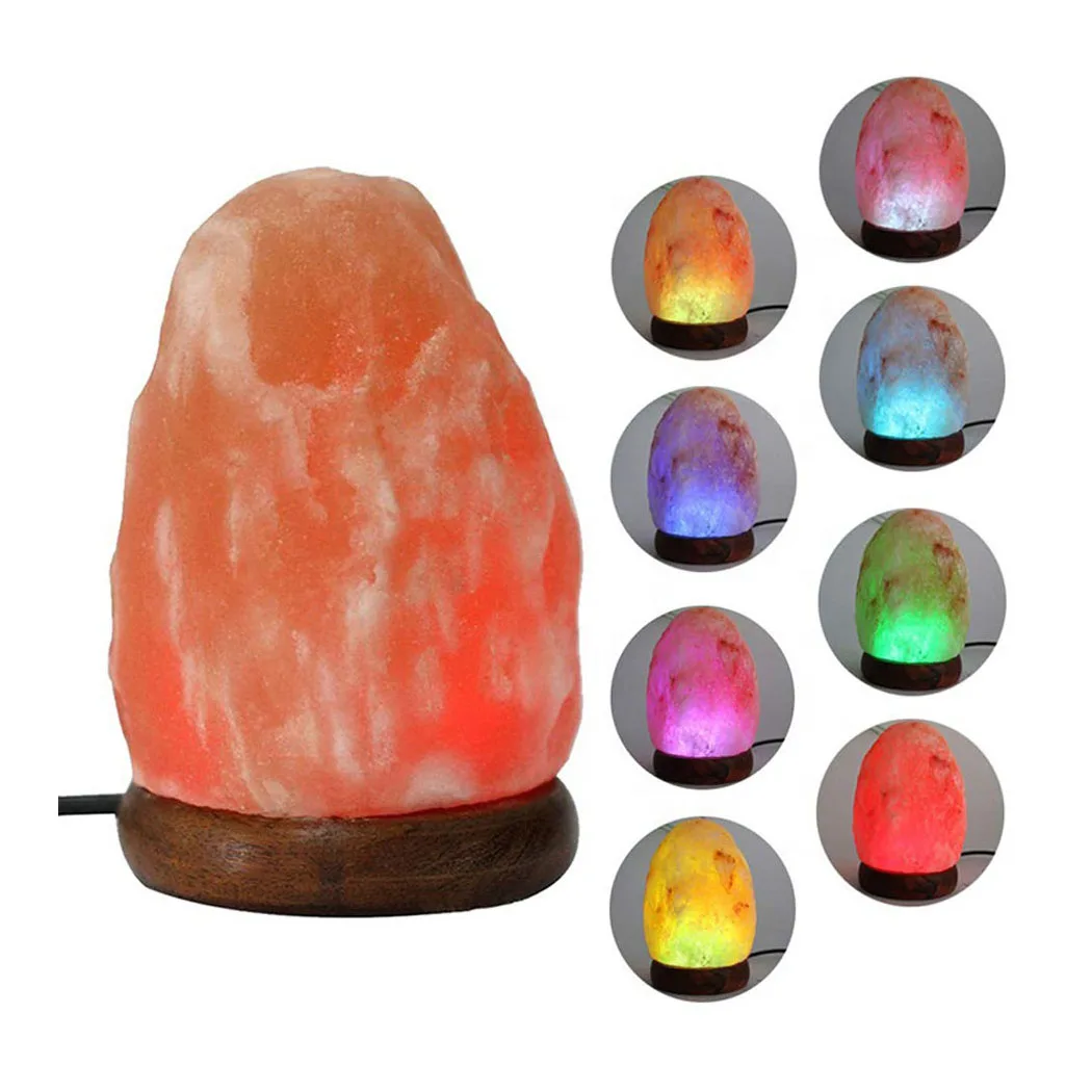 2024 by IMPEX PAKISTAN Natural Crystal Himalayan Salt Lamp Carved Pink Rock Stone Decoration with Dimmer Switch
