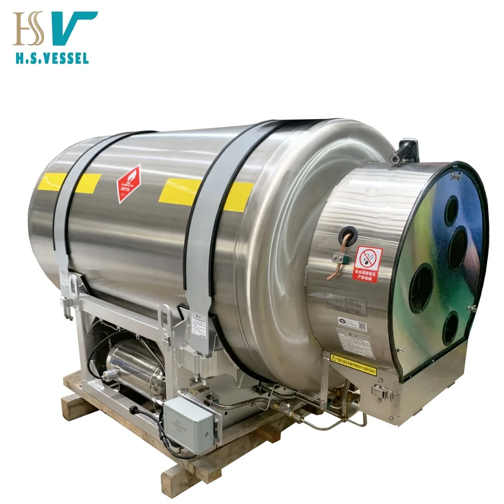 vehicle lng cylinder cryogenic liquid oxygen natural gas tanks empty cylinder for sale